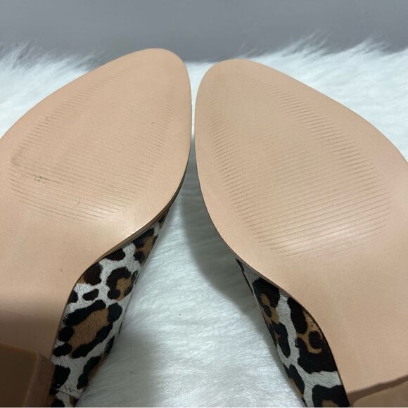 Able (Local + Global) Miriam Leopard Print Calf Hair Mule - 6 - Picture 11 of 12
